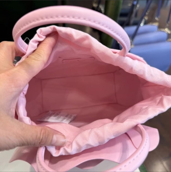 NWT Kate Spade Rose 3D Flora Crossbody Bag Handbag Novelty Pink Horizon Leather - Picture 5 of 5